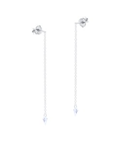 Dangling Chain Silver Earring STC-2221